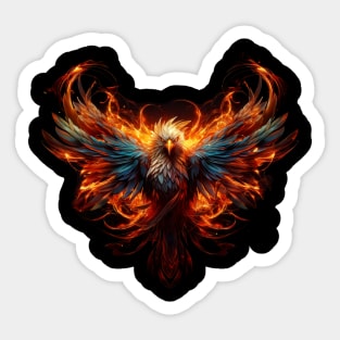 Phoenix Rising - Mythical Creature Sticker